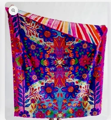 Natural Life Acogedora Manta de Doble Cara Mariposa Tus Alas Brillante Boho  Foto 1 de 4