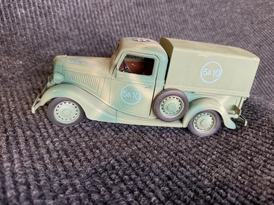Solido 1/18 Scale Die Cast Model Ford V8 Pickup Truck Customized 5&10 Corps Army - Image 1 of 4