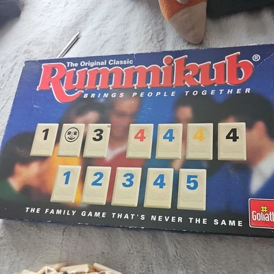 Rummikub Board Game The Original Classic By Goliath 1995  - Image 1 of 3