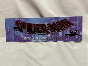 SPIDER-MAN INTO THE SPIDER-VERSE 2018 PROMO DS BOOKMARK - Bild 1 von 4