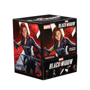 NIB Marvel HeroClix Black Widow Movie Countertop Display SEALED CASE/2 Grav Box - Picture 1 of 3