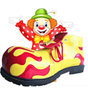 Clown Shoes - Halloween Party Shoes - Circus Fancy Dress - Burlesque Shoes - Picture 1 of 3