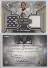 2005-06 SPx Winning Materials /350 Dany Heatley #WM-DH