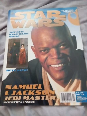 Star Wars Official Magazine No 15 Aug / Sept 1998 Samuel L Jackson, 68 Pages. - Image 1 of 4