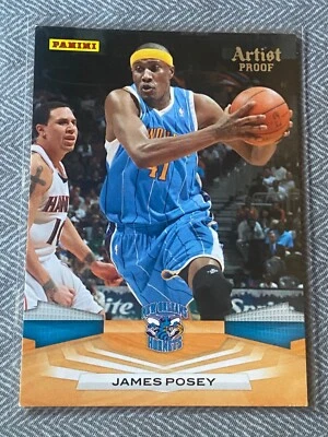 Panini James Posey New Orleans Hornets #187/199 2009-10 Foto 1 de 3