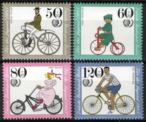 Berlín 1985, Surtax Youth, Juego de bicicletas históricas en estado bastante bueno MNH, Mi 735-38 9,5 € - Imagen 1 de 1