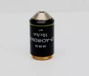 CARL ZEISS CP-ACHROMAT 10X MICROSCOPE OBJECTIVE #11916 - Picture 1 of 4