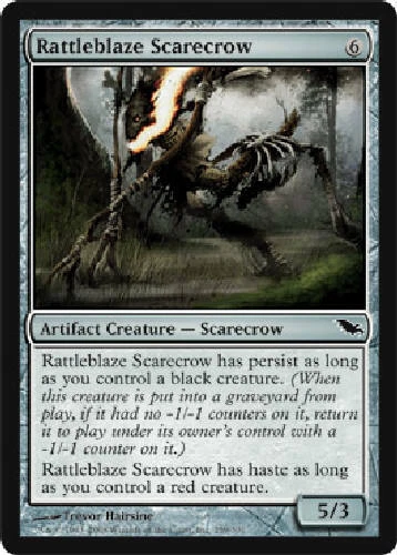 RATTLEBLAZE SCARECROW X4 4 4X Shadowmoor MTG Magic the Gathering Cards DJMagic - Image 1 of 1