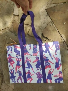 Blue Q Bags LEAH GOREN 2018 DANCE QA 655 95% Recycled Material NWT Tote bag - Picture 1 of 7