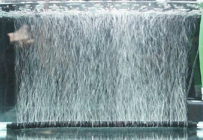 Tubo de parede bolha flexível cortina de pedra ar aquário tanque de peixes cilindro pedra de ar - Imagem 1 de 4