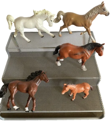 Lote de figuras de caballos Blip Toys Bullyland caballos realistas decoraciones de pasteles Foto 1 de 4