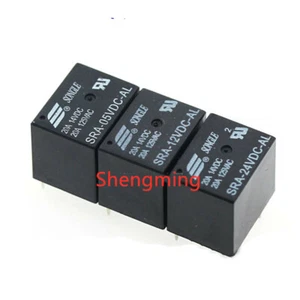 10pcs SRA- 05V 12V 24VDC-AL-CL T74 20A 4pins 5pins Relay - Picture 1 of 5