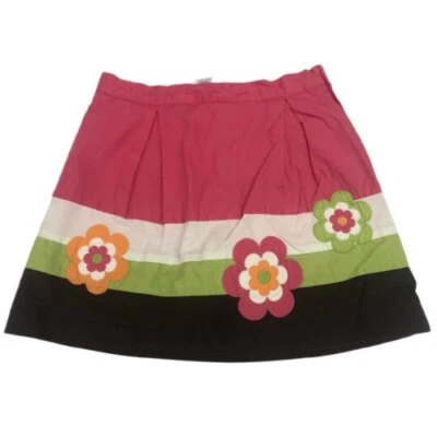 Falda Gymboree Growing Flowers Colorblock TALLA 7 Foto 1 de 3