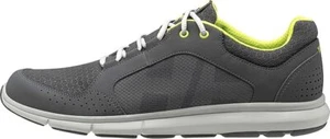 Helly Hansen Men's Ahiga V4 Hydropower Sneakers, Grey/Green, Size 8, New - Picture 1 of 3