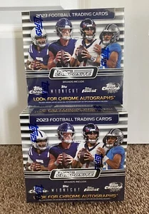 2x 2023 Topps Composite Football MEGA BOX LOT Boxes Factory Sealed IN HAND - Picture 1 of 2