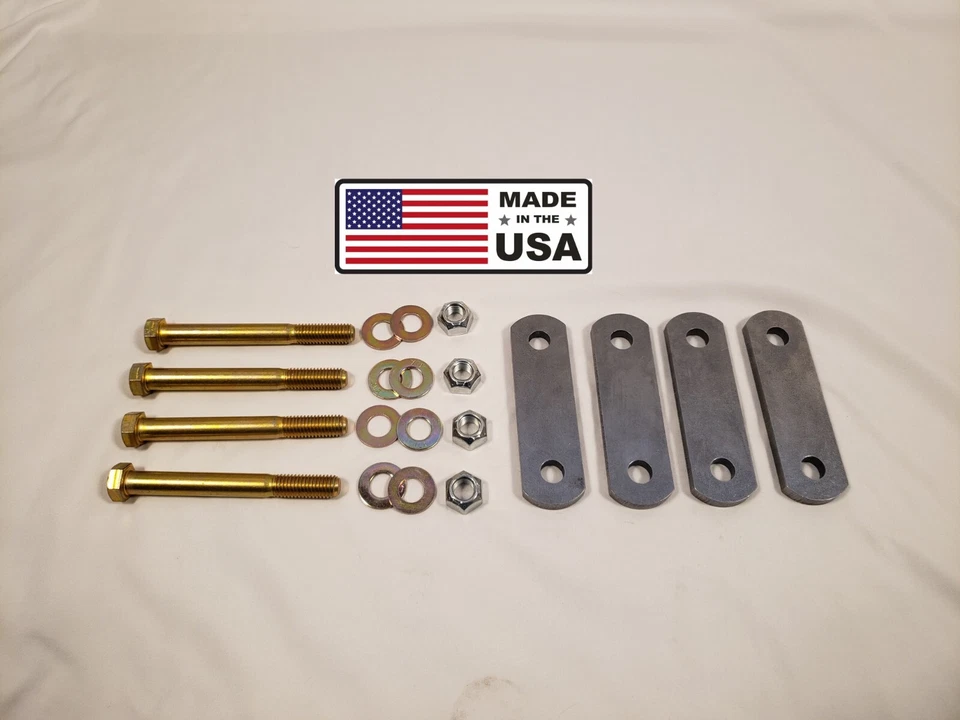 Front Leaf Spring Shackle Kit for Ford Highboy 1967-1977 1/2 F250/350 - Image 1 of 2