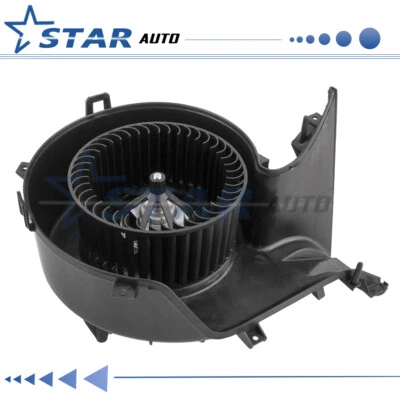 Motor soplador calentador HVAC con jaula ventilador para Saab 9-3 2003-2011 9-3X 2010-2011 delantero Foto 1 de 4