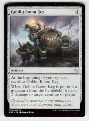 Fate Reforged #159 Goblin Boom Keg - Image 1 of 2