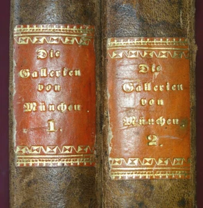 2x Buch Banck Gallerien Pinakothek Schleißheimer München Kunst Payne 1851 - Bild 1 von 11