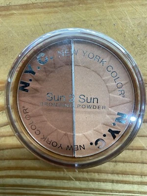 N.Y.C SUN 2 SUN ALL OVER BRONZING POWDER IN BRONZE MIST 718A - Image 1 of 2
