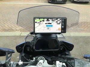 Yamaha Tracer 900 / 9 2018-2024 GT+ GPS Phone Holder - Ram Ball Dual Version - Picture 1 of 8