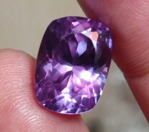 9.55 Ct Natural Color Change Alexandrite Certified Cushion Cut Loose Gemstone - Picture 1 of 11