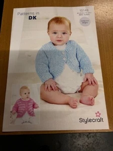 Stylecraft Double Knit Pattern 10148 2 Easy Knit Designs Boleros Birth - 5 Yrs - Picture 1 of 1