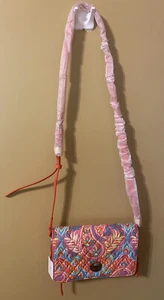 NWT Vera Bradley Turnlock Crossbody in Paisley In Paradise Retail Retail $78 - Picture 1 of 4