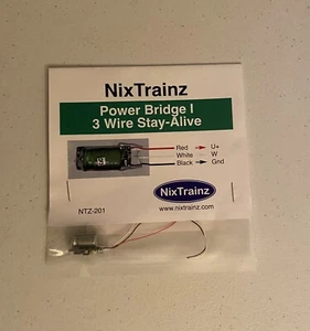 NixTrainz Power Bridge I 3 Wire Stay Alive NTZ -201 - Picture 1 of 1