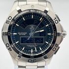 TAG Heuer Aquaracer Quartz Chronograph Chronotimer CAF1010.BA0821 Black Watch