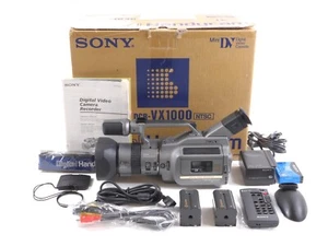 Videocámara digital Sony DCR-VX1000 3CCD Mini DV NTSC versión EE. UU. - ¡¡COMO NUEVA!!! - Imagen 1 de 8