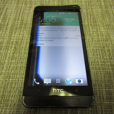 HTC ONE M7 (AT&T) CLEAN ESN, WORKS, PLEASE READ!! 64016 - Image 1 of 3