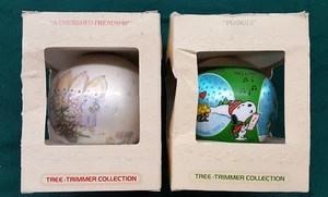 Colección Hallmark Tree-Trimmer 1979/1980 cacahuetes + amistad apreciada EE. UU. - Imagen 1 de 2