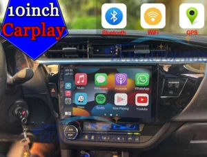 10" PARA TOYOTA COROLLA 2014-2016 ANDROID 13 COCHE ESTÉREO GPS RADIO CARPLAY FM WIFI - Imagen 1 de 22
