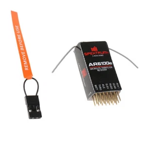 AR6100E Empfänger 6 Kanal-DSM2 2,4 GHz Für JR Dx5e DX6i DX7 DX8 Dx9 , - Bild 1 von 6