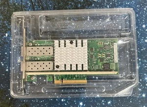 GENUINE INTEL X520-DA2 E10G42BTDA 10Gb Dual Port Eth. Server Adapter - Tested - Picture 1 of 3