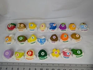 VTech Food Fun Blocchi di Ricambio Mancanti D T U W - Foto 1 di 5