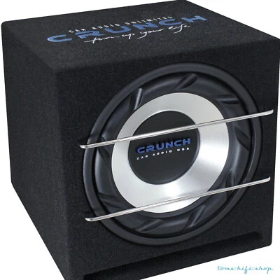 Crunch CRB-350 30cm Bassreflex Subwoofer 350/700 Watt RMS/MAX Auto Bassbox - Bild 1 von 2