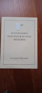Programm *Bayerisches Staatsschauspiel München/Residenztheater* Mai 1942 - Bild 1 von 3