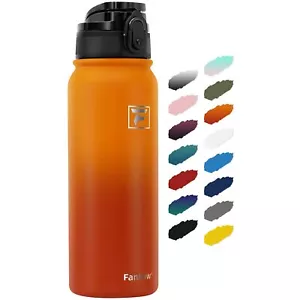 20 Oz Insulated Stainless Steel Water Bottle with 1 Lid Chug Lid - For Kids W... - Picture 1 of 7