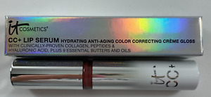 It Cosmetics CC+ Lip Serum Hydrating Anti-Aging Crème Gloss LOVE 0.11 Oz NIB