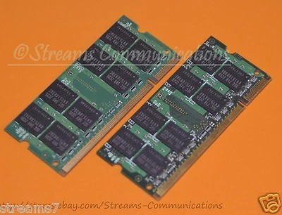 4GB DDR2 (2x 2GB) Laptop Memory for TOSHIBA A505D-S6958 A505-S6970 Laptop PC - Image 1 of 4