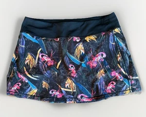 Gonna Lululemon Pace Rival Mid Rise Skort nera velata floreale atletica donna 10 - Foto 1 di 11