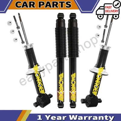 Juego Amortiguadores Delanteros Traseros Monroe Para Chevrolet Tahoe 4.8L 2014 2013 2012 2011 2010 Foto 1 de 4