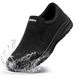 Men Slip-Resistant Chef Shoes Waterproof Kitchen Work Footwear Restaurant Hos... - Picture 1 of 7