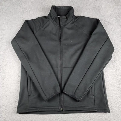 Chaqueta Salomon Para Hombre Grande Negra Cremallera Completa Exterior Esquí Nieve Invierno Deportes Foto 1 de 4