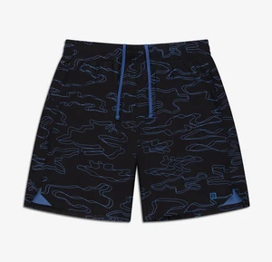 Layer 8 Qwick-Dry schwarz tarnfarbene Trainingsshorts für Herren Größe Large neu - Bild 1 von 12