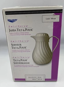 NEU Open Box Vollrath 20oz. Tilt and Pour Getränkeservierer 52132 weiß - Bild 1 von 8