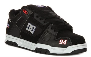 Dc Shoes Stag Lace Up Chunky Sole Mens Sneakers In Black Grey US 8 - 9 - Picture 1 of 6