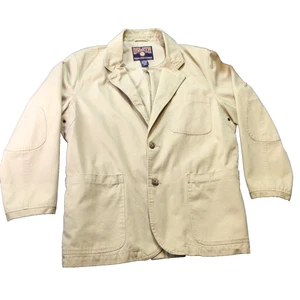 Duluth Trading Co. Beige 100% Cotton Mens Jacket L - Picture 1 of 9